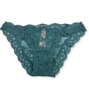 Victoria’s Secret Dream Angels Lace Bikini – Teal Size Large
